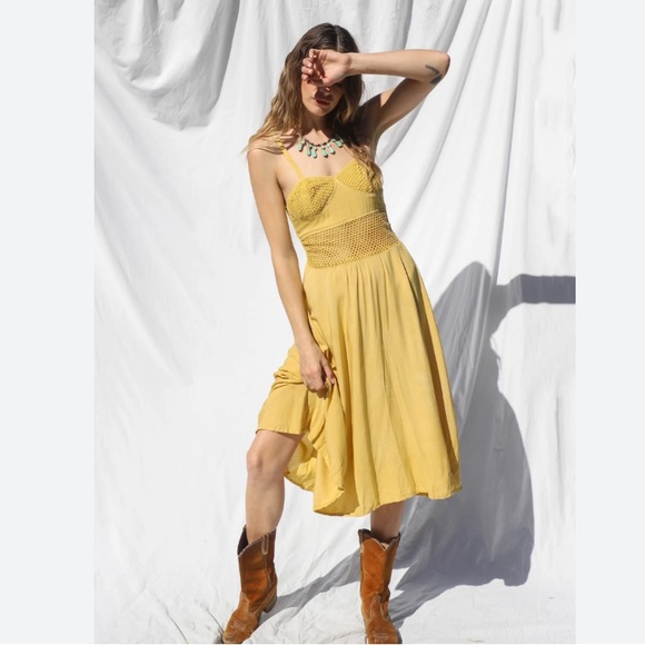 NWT Jens Pirate Booty Leona Dress- Natural - Picture 2 of 8